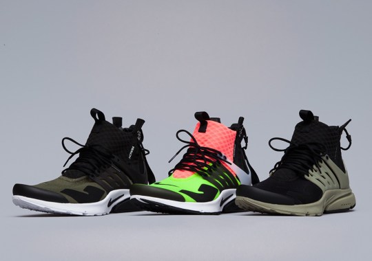 The ACRONYM x Nike Presto Mid In Detail