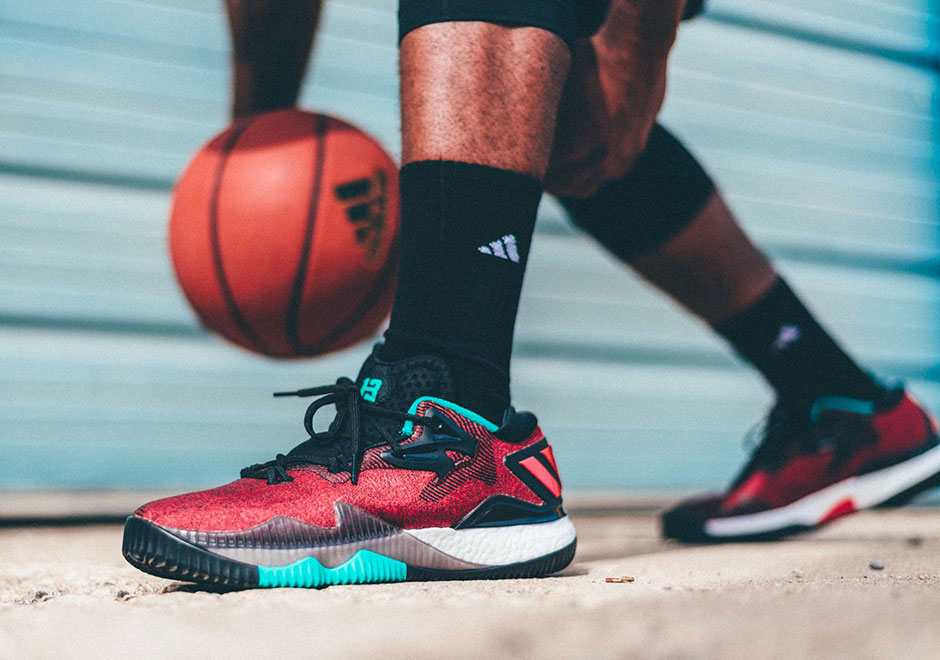 Adidas Crazylight Boost 2016 James Harden Ghost Pepper 1