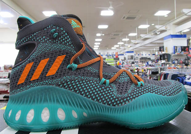 Adidas Crazy Explosive Teal Orange