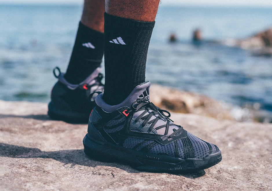 Adidas D Lillard 2 Shark Black Release Date 02