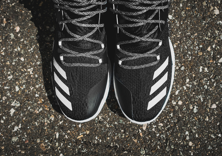 Adidas D Rose Core Black White 7