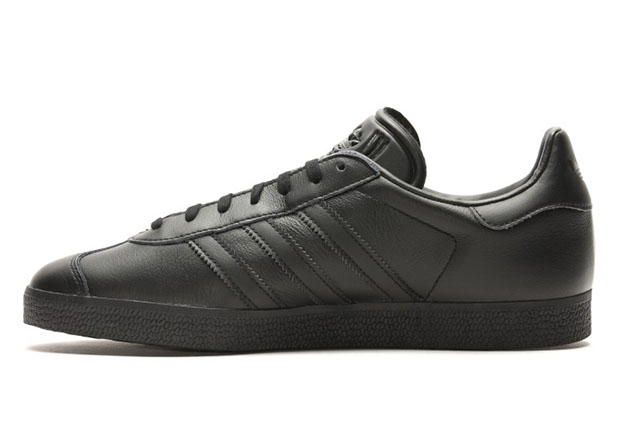 Adidas Gazelle Black Leather 3