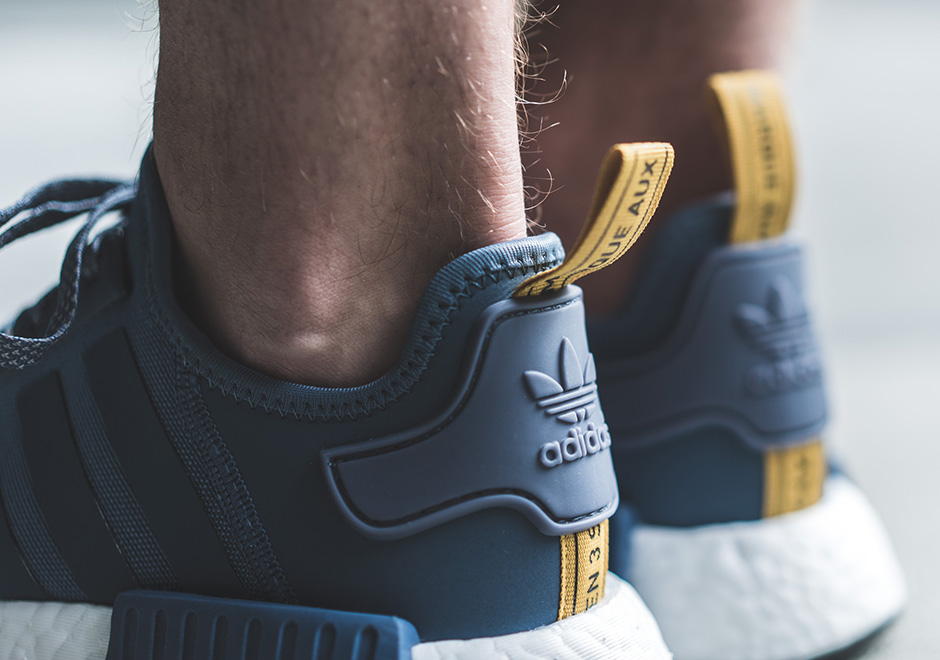 Adidas Nmd R1 Blue Yellow October 3