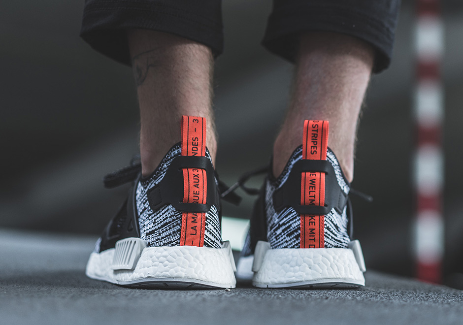 Adidas Nmd Xr1 White Black Glitch Red 1