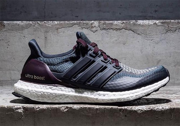 Adidas Ultra Boost Atr Grey Maroon 1