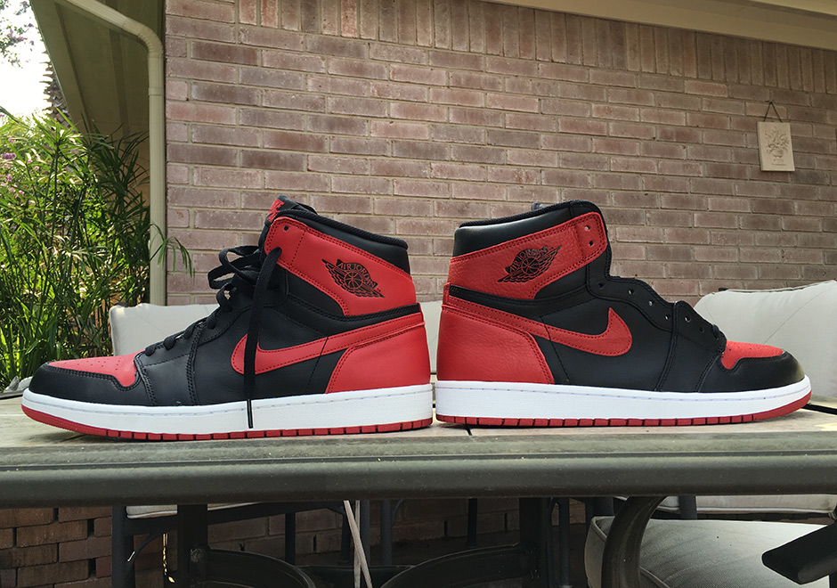 Air Jordan 1 Banned 2013 Vs 2016 01