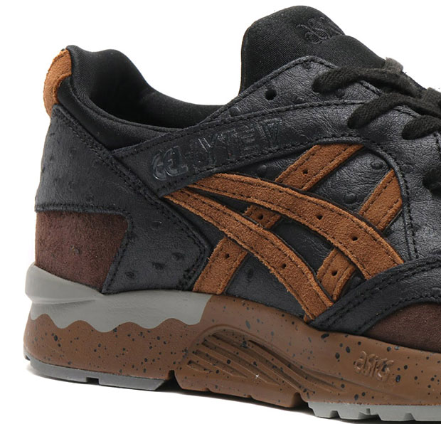 Asics Gel Lyte V Ostrich Black Brown 3