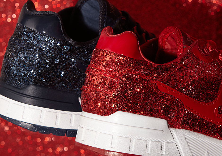 Asos White Saucony Shadow 5000 Glitter Red Navy 2