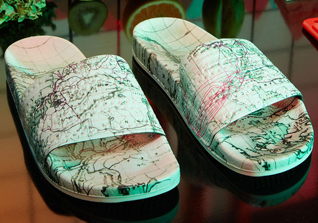 Eddie Huang Adidas Slippers Collaboration