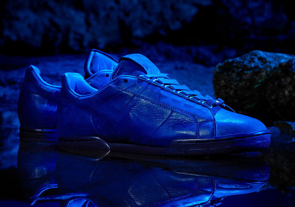 End Reebok Npc Cnl Uk Abyss Blue Leather 2