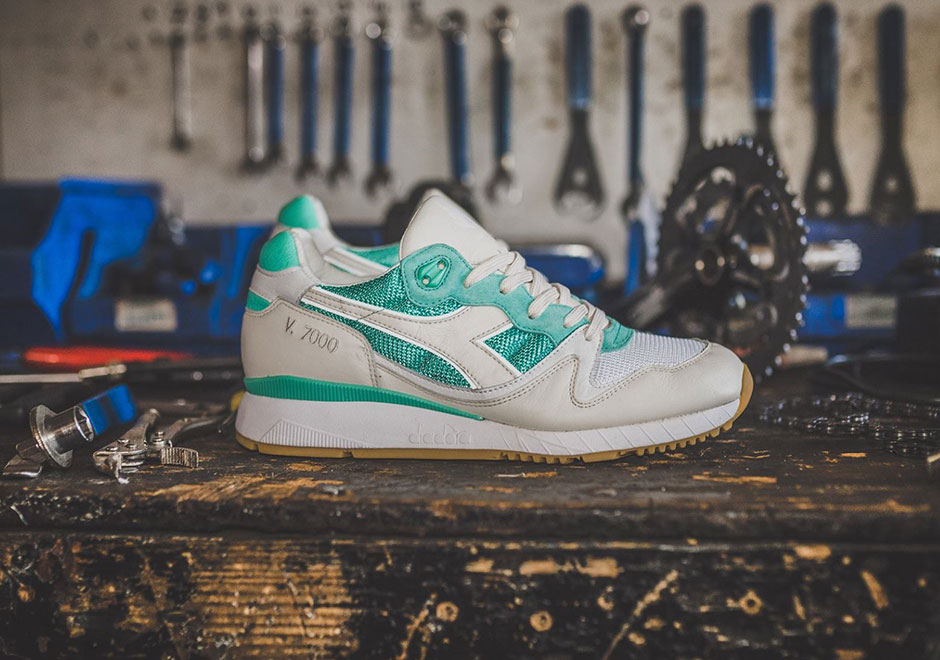 Hanon Diadora V7000 Tuscan Racer Bianchi 2