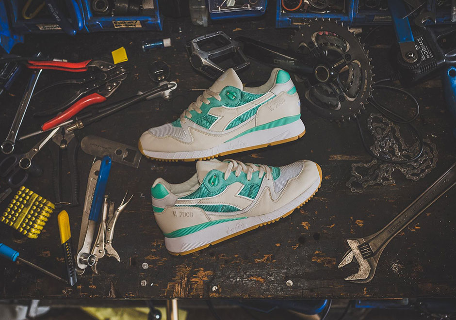 Hanon Diadora V7000 Tuscan Racer Bianchi 3