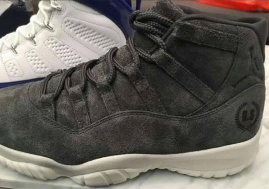 First Look At The Air Jordan 11 “Suede”