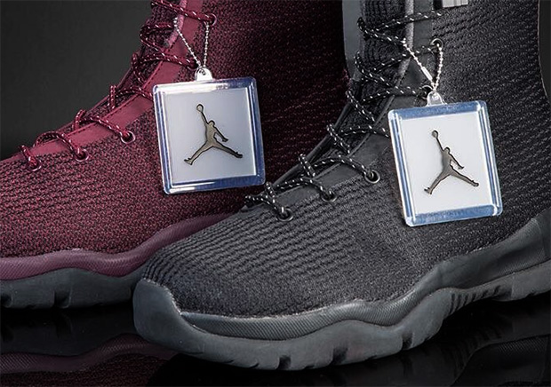 Jordan Future Boot Black Maroon 1