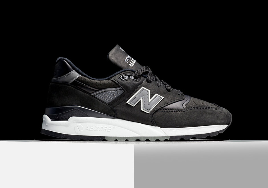 New Balance 998 Ash Black Nubuck M998dpho 2