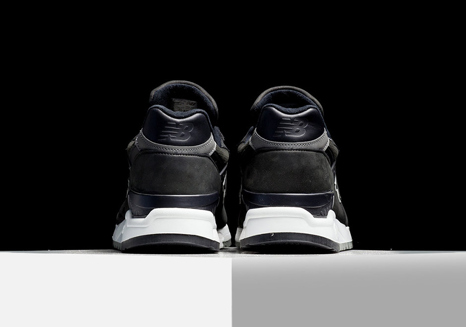 New Balance 998 Ash Black Nubuck M998dpho 4