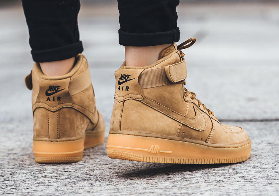 Nike Air Force 1 High Flax Womens Fall 2016 03