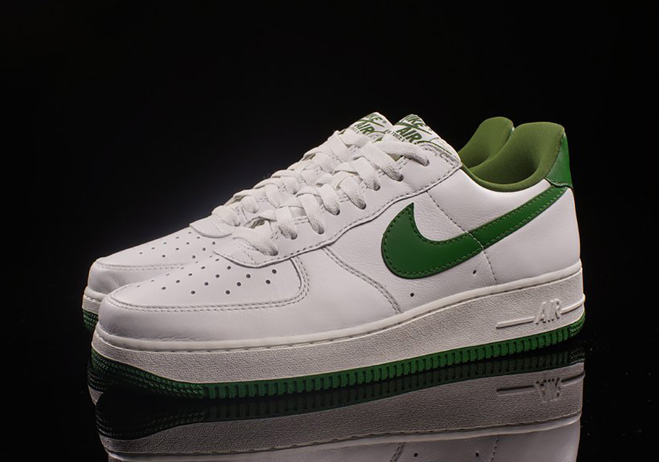 Nike Air Force 1 Low Qs White Green 01