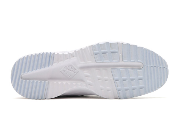 Nike Air Huarache Utility Prm White Black Metallic Gold 05