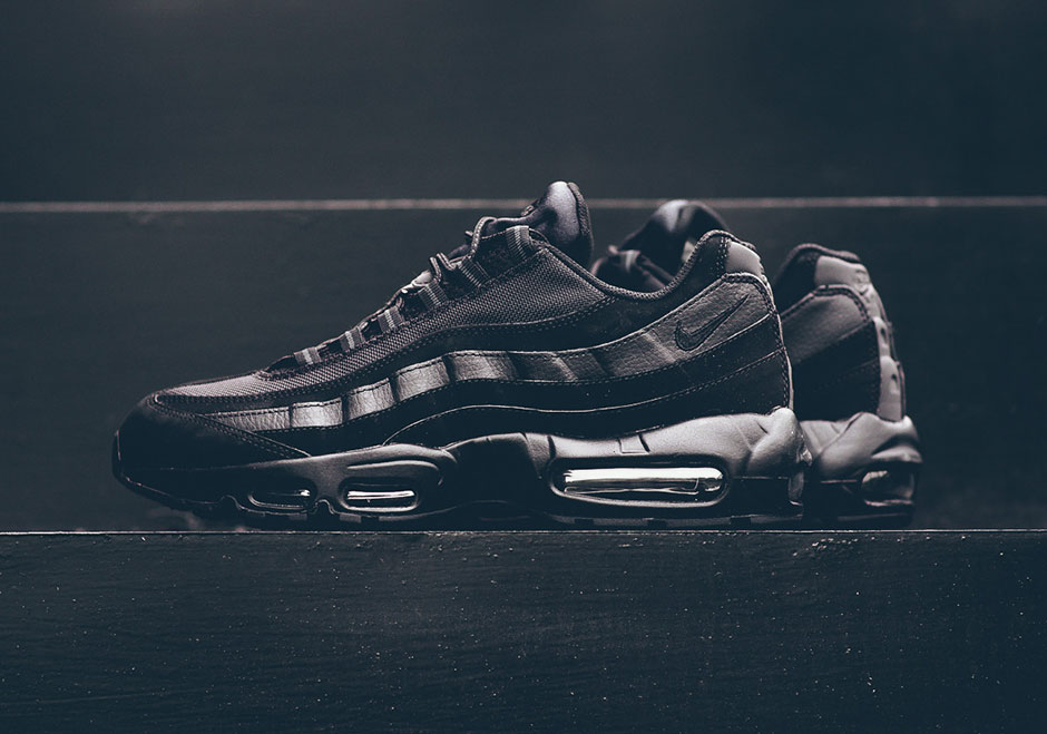 The Nike Air Max 95 "Triple Black" Hits Stores Again