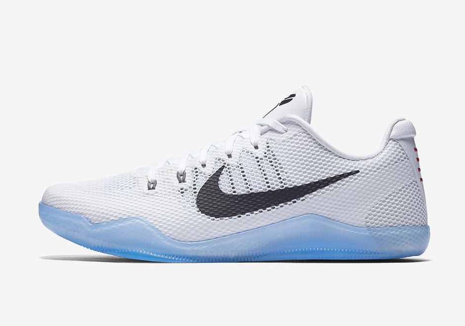 Nike Kobe 11 Em White Cool Grey Black 02