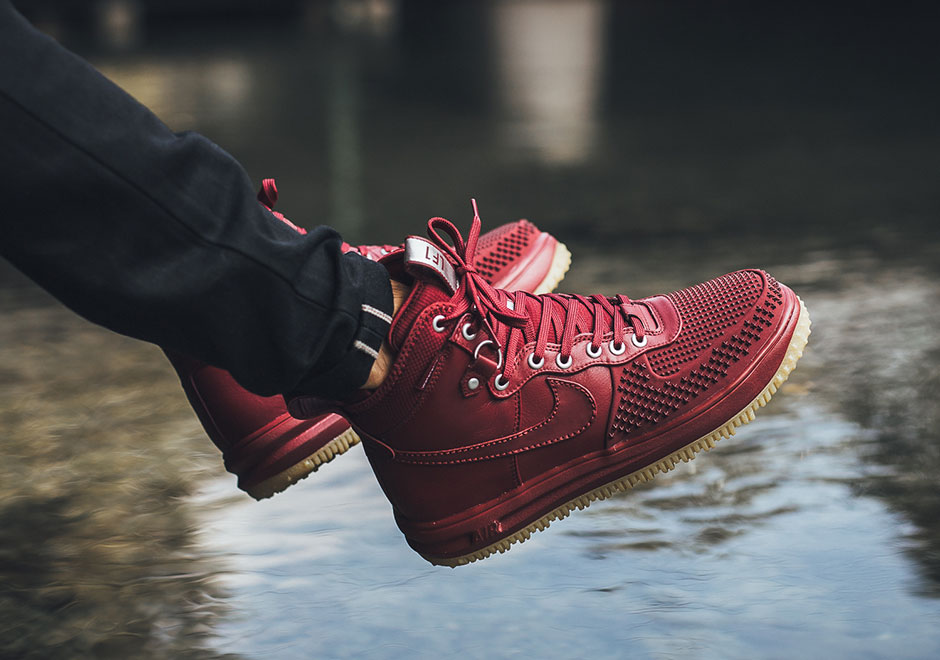 Nike Lunar Force 1 Duckboot 10 Team Red