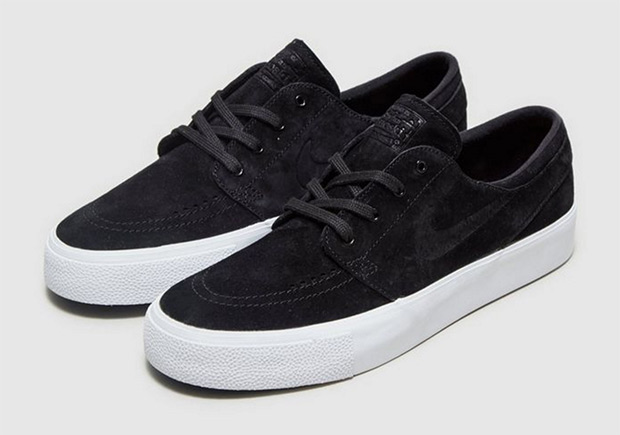 Premium Black Suede Versions Of The Nike SB Stefan Janoski Appear