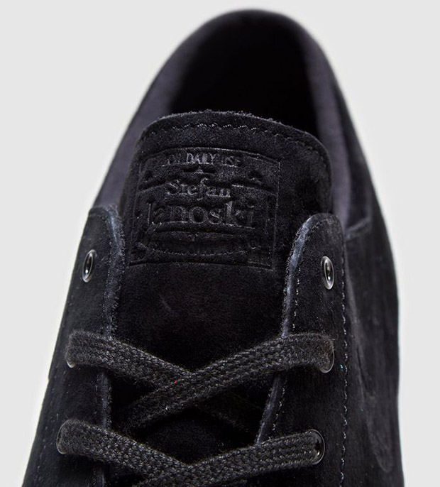 Nike Sb Stefan Janoski Premium Ht Black Suede White 4