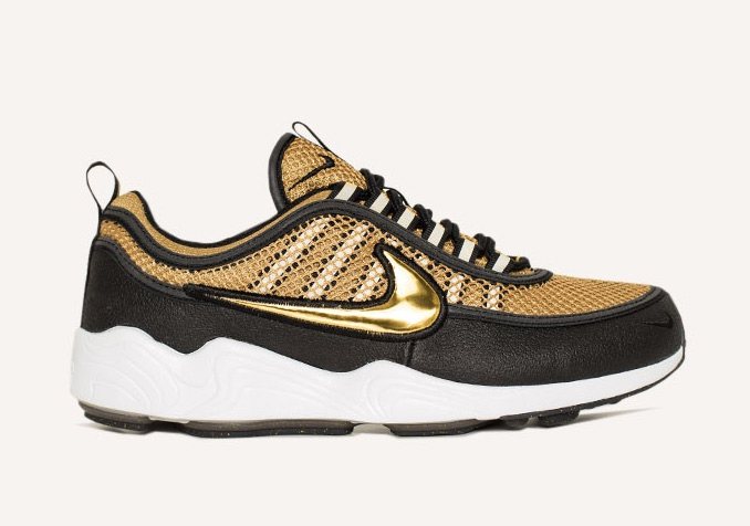 The Nike Zoom Spiridon Releasing In Black/Gold