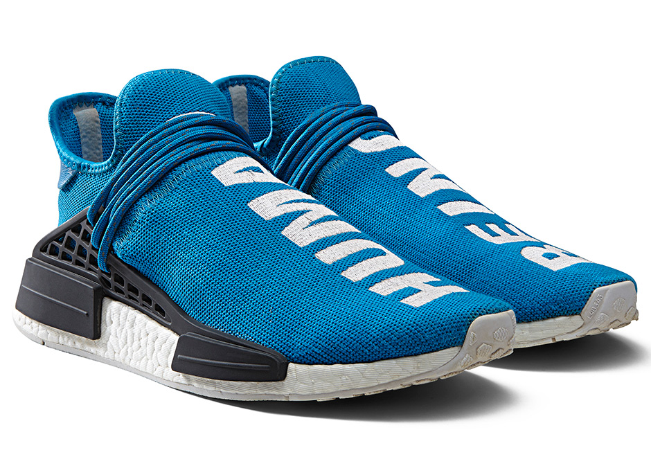 Pharrell Adidas Hu Collection Blue 1