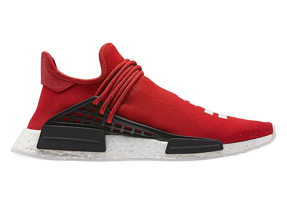 Pharrell Adidas Hu Collection Red 2