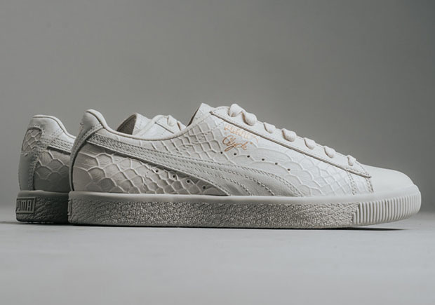 Puma Clyde Python Leather Tonal Pack 2