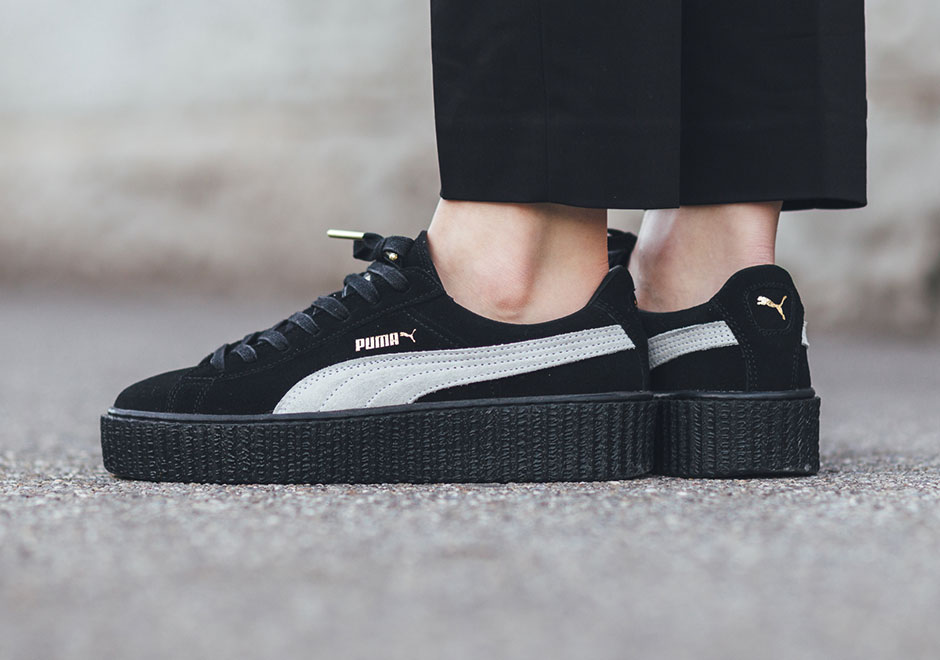 Puma Rihanna Creeper Restock Black Tan Gum 3