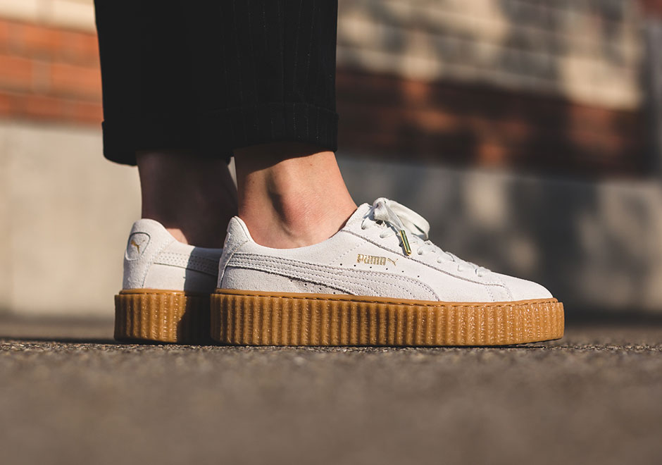 Puma Rihanna Creeper Restock Black Tan Gum 5