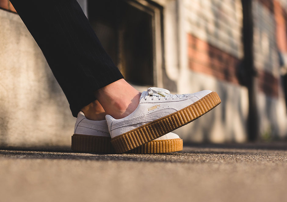 Puma Rihanna Creeper Restock Black Tan Gum 6