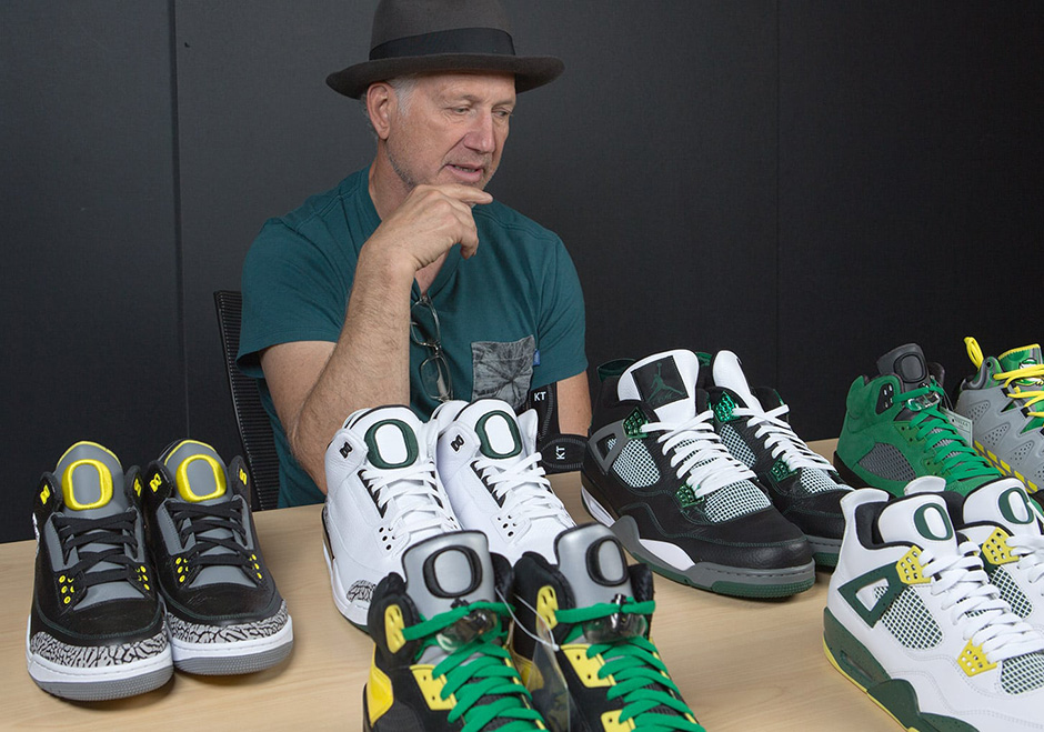 Tinker Hatfield Looks Back On The Entire History Of Air Jordan "Oregon" PEs