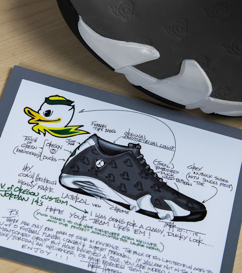 Tinker Hatfield Air Jordan Oregon Pes 19