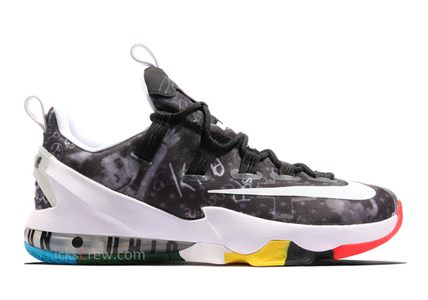 Nike LeBron 13 Low "Akron Graffiti"