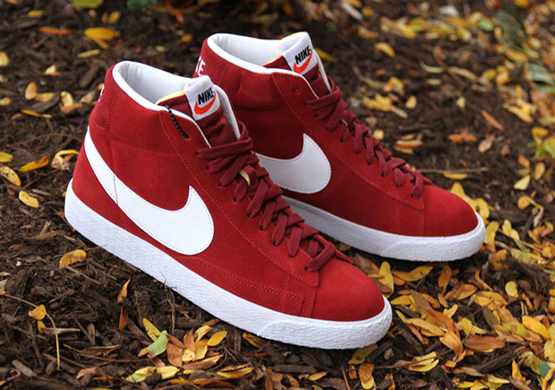 Nike Blazer Mid Premium "Team Red" In Stores Now