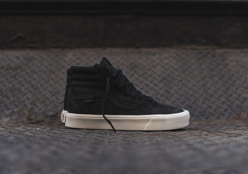 Vans Vault Lite Nubuck Tonal Pack Sk8 Hi Reissue Black