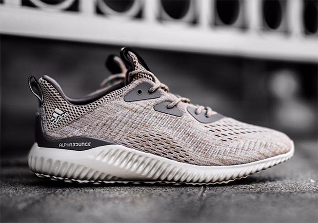 Adidas Alphabounce Oatmeal Detailed Photos 01