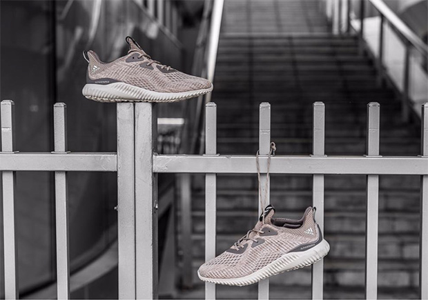 Adidas Alphabounce Oatmeal Detailed Photos 02