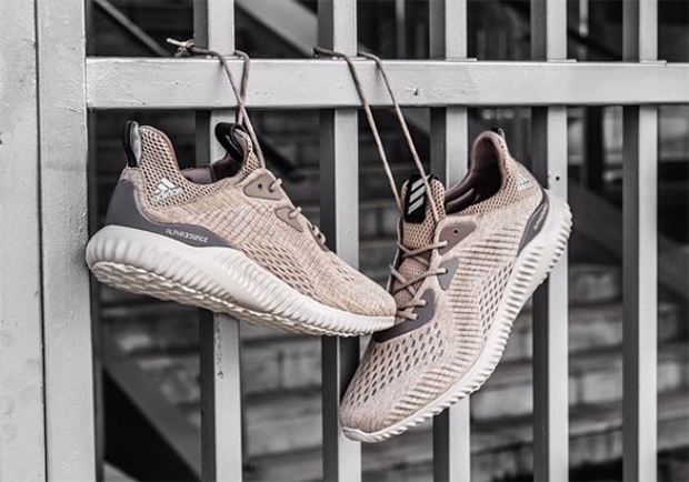 Adidas Alphabounce Oatmeal Detailed Photos 03