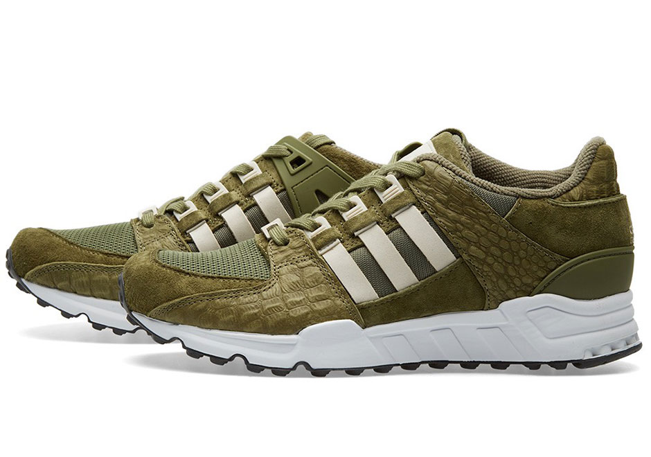 Adidas Eqt Support 93 Olive Snakeskin 2