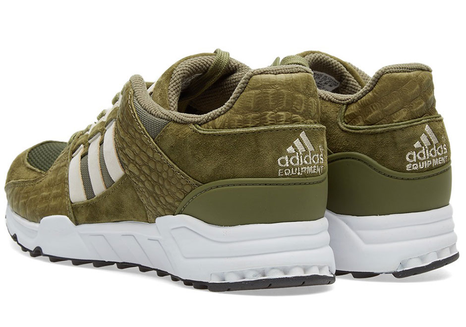 Adidas Eqt Support 93 Olive Snakeskin 3