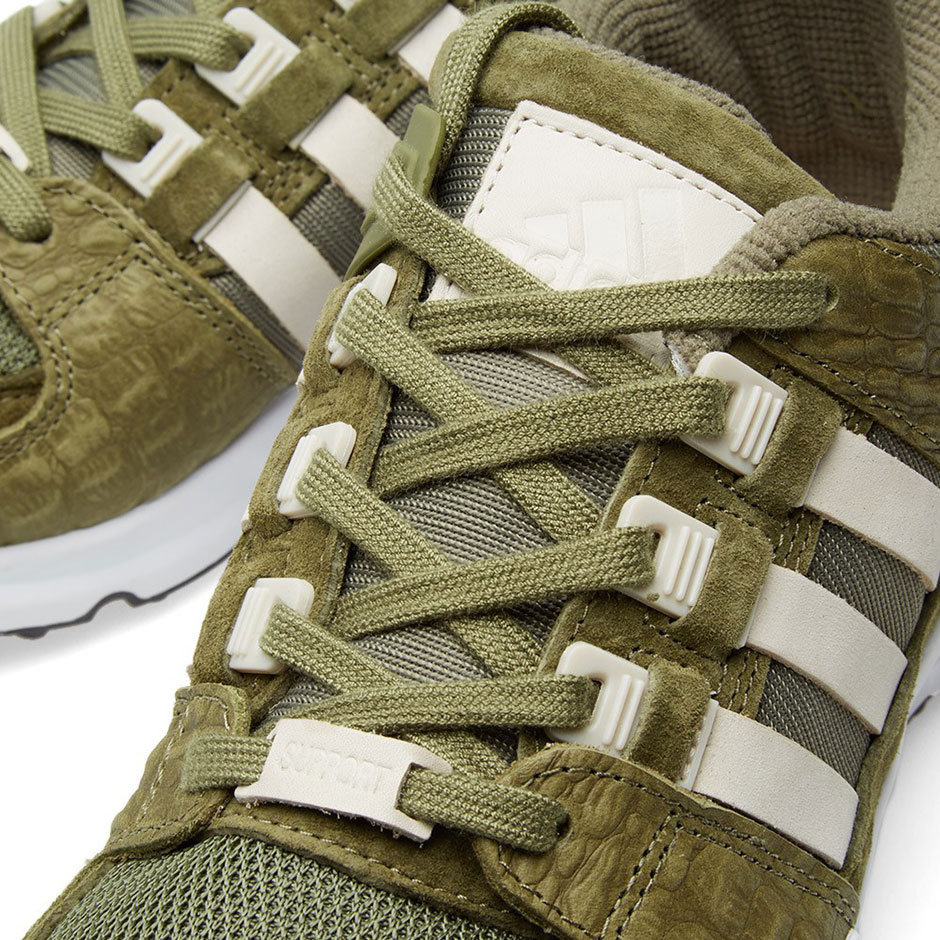 Adidas Eqt Support 93 Olive Snakeskin 4