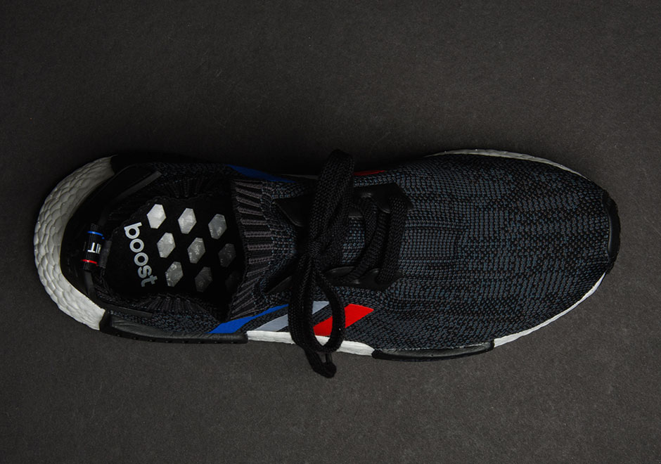 Adidas Nmd R1 Primeknit Tricolor Black 7