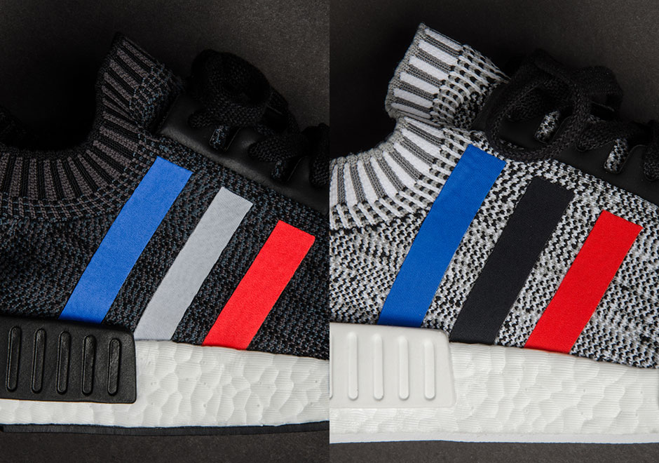 A Detailed Look At The adidas NMD R1 Primeknit "Tri-Color" Pack