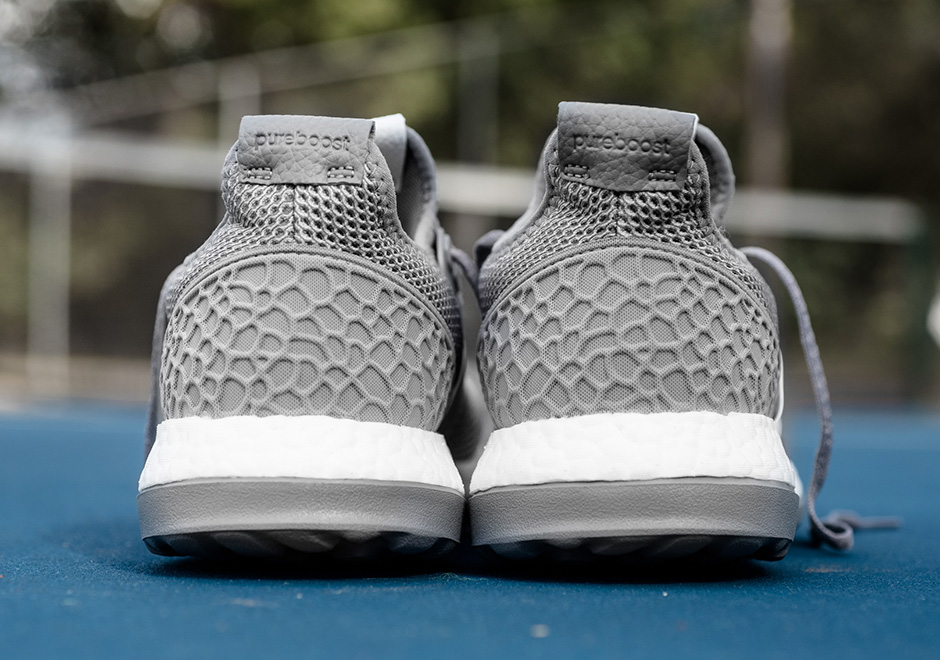 Adidas Pure Boost Zg Grey White 5