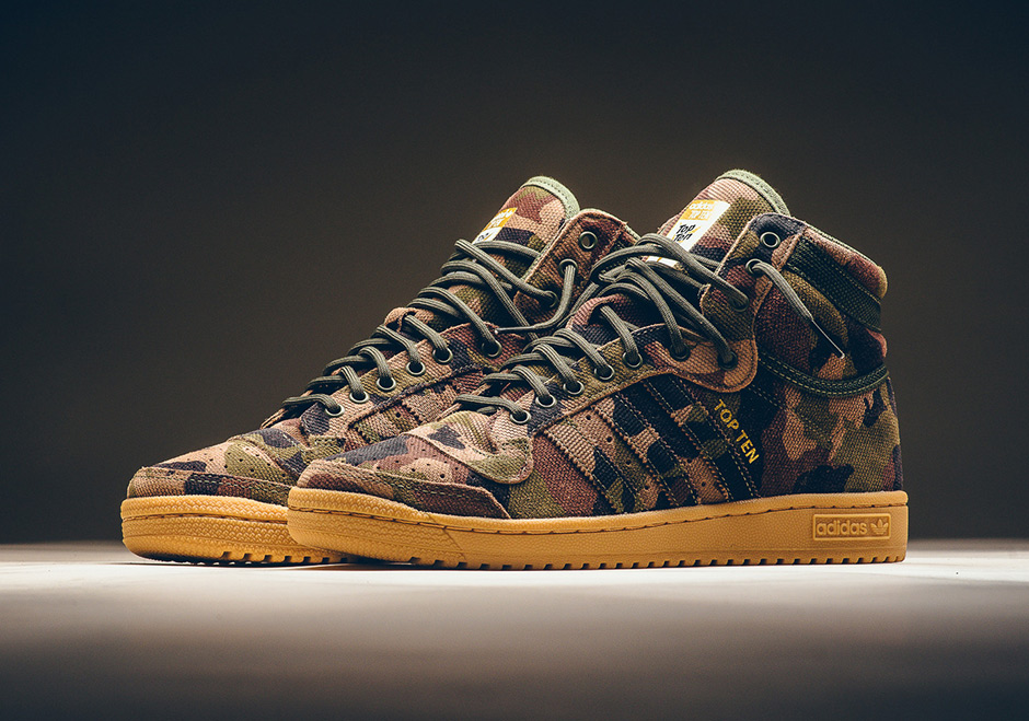 adidas Top Ten Hi "Camo"